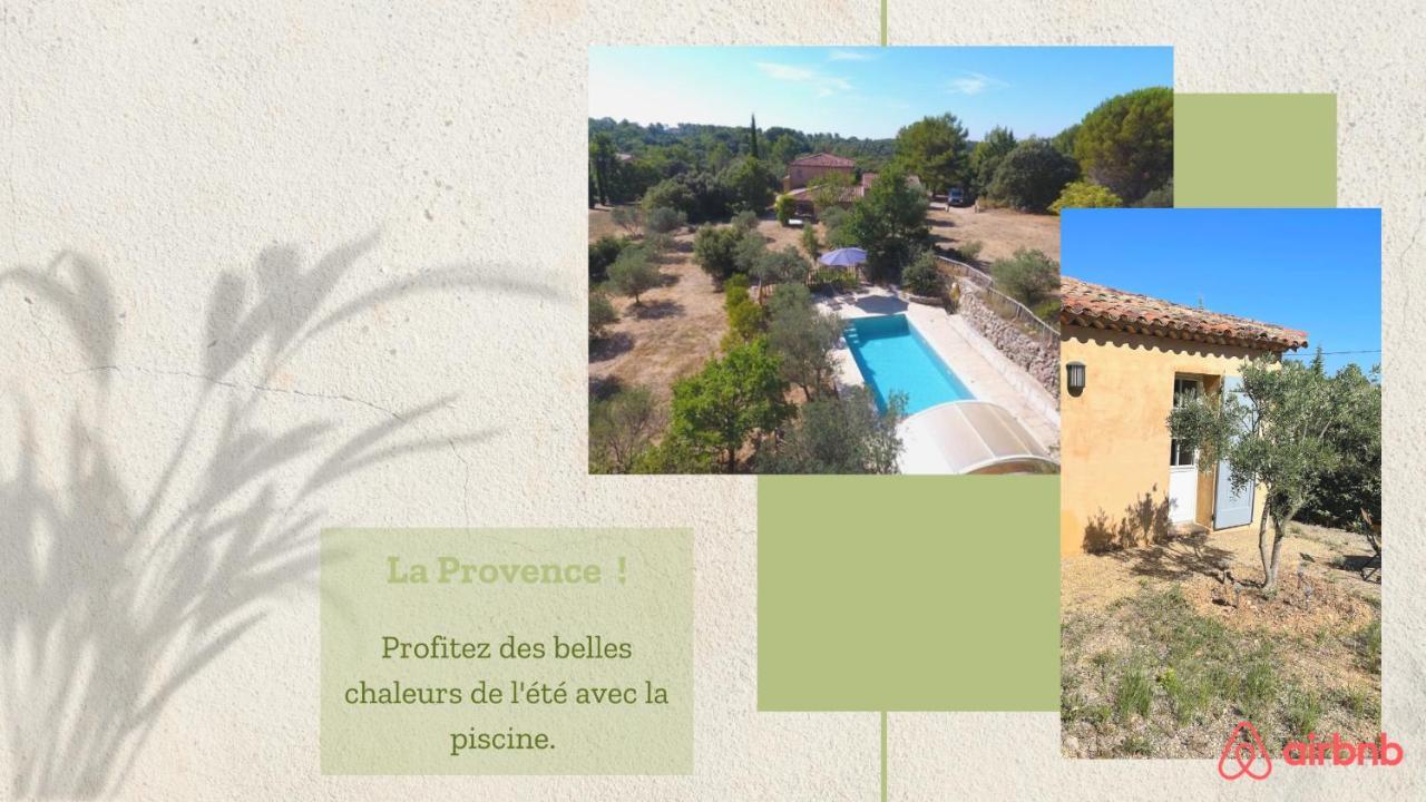 Chambres en campagne Tourtour Exterior foto